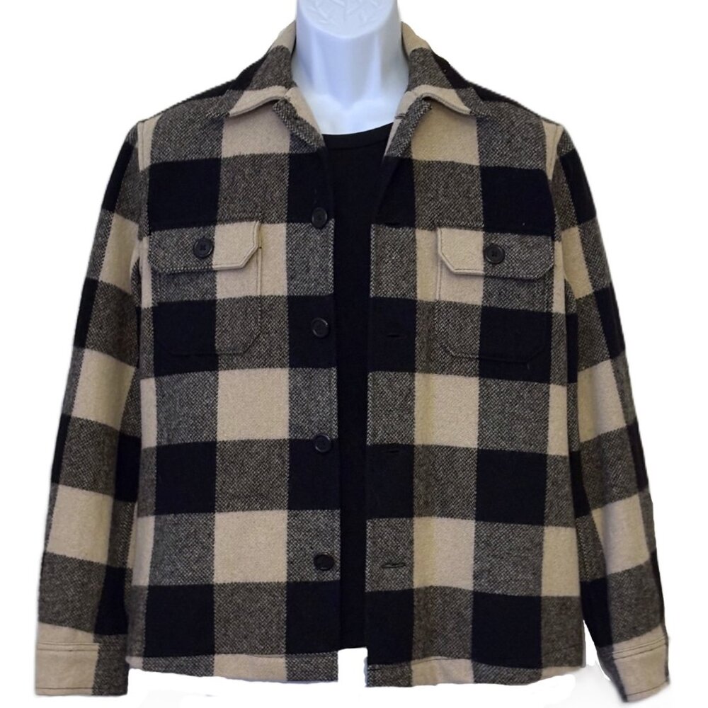 1990s Vintage Ralph by Ralph Lauren Buffalo-Check Mens Jacket. Unworn